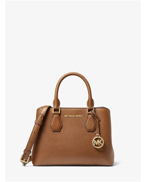 michael kors camille savannah satchel|Camille Small Leather Satchel .